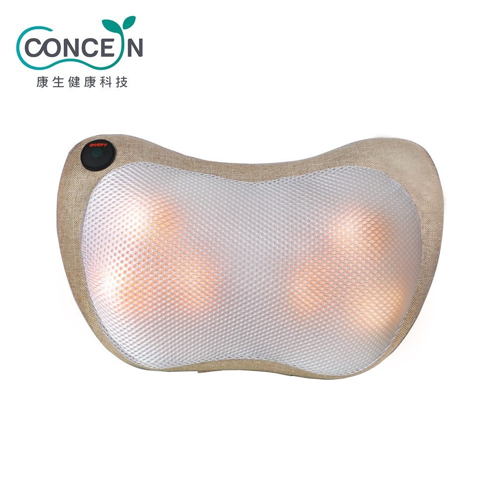 CONCERN新一代4D摩力寶貝溫熱揉捏按摩枕